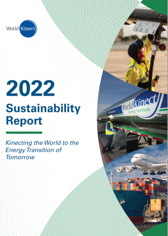 2022 sustainability report cover